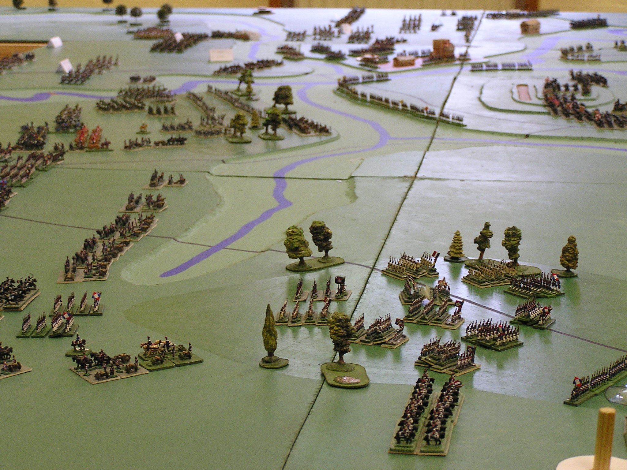 French Infantry enter Utitsa Woods