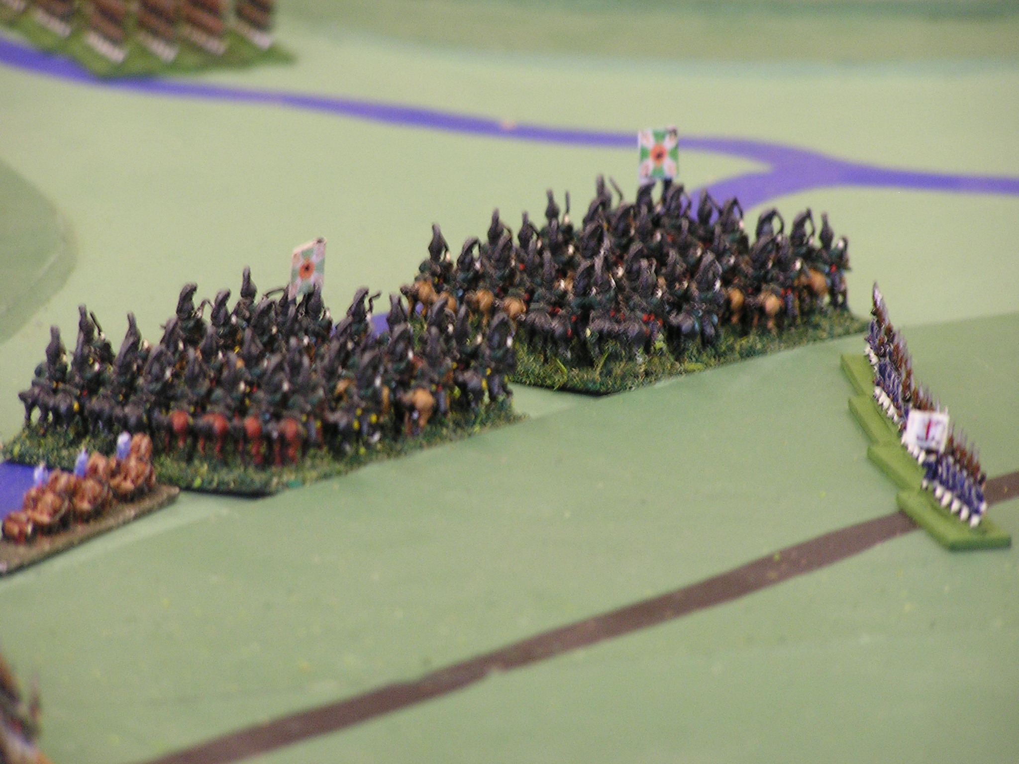 Russian reserve cavalry advance