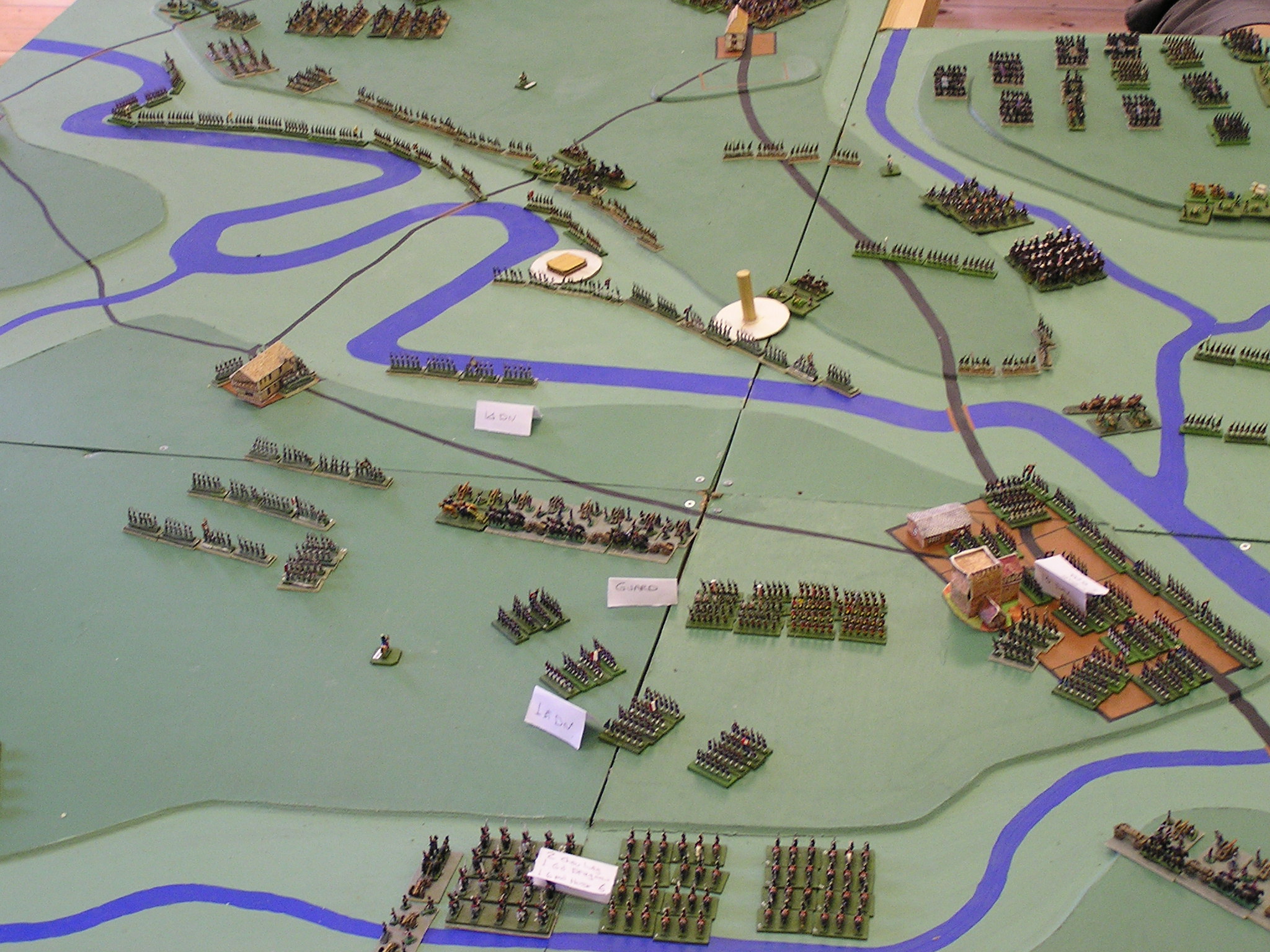 VIII Corps cross river North of Borodino